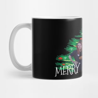 FBW Christmas Tree Design Mug